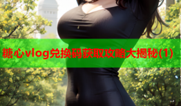 糖心vlog兑换码获取攻略大揭秘(1)