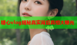 糖心vlog揭秘真实背后真相大曝光