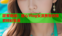 甜蜜瞬间：糖心Vlog女演员带你探索精彩生活