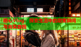糖心Vlog：探索生活中的甜蜜瞬间与真实自我
