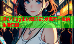 糖心Vlog重启奇遇记 发现不一样的生活乐趣