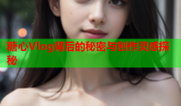 糖心Vlog背后的秘密与创作灵感探秘