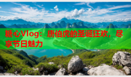 糖心Vlog：唐伯虎的圣诞狂欢，尽享节日魅力