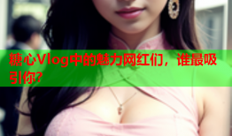 糖心Vlog中的魅力网红们，谁最吸引你？