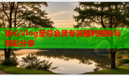 糖心Vlog至尊会员专属福利揭秘与精彩分享