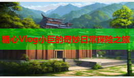 糖心Vlog小巨的奇妙日常探险之旅