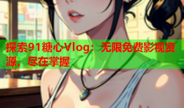 探索91糖心Vlog：无限免费影视资源，尽在掌握