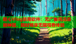 糖心Vlog禁用软件：无广告高清追剧神器，随时畅享无限观看体验