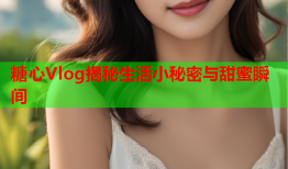 糖心Vlog揭秘生活小秘密与甜蜜瞬间