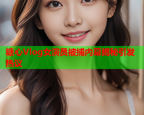 糖心Vlog女演员被捕内幕揭秘引发热议