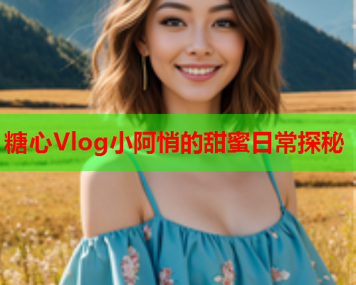 糖心Vlog小阿悄的甜蜜日常探秘