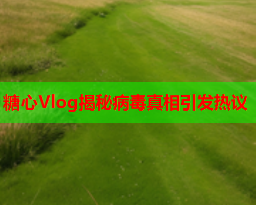 糖心Vlog揭秘病毒真相引发热议