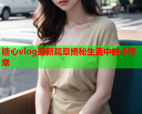 糖心vlog最新篇章揭秘生活中的小确幸