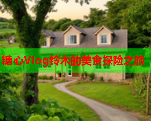 糖心Vlog铃木的美食探险之旅