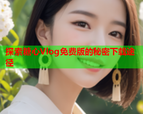 探索糖心Vlog免费版的秘密下载途径