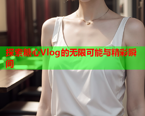 探索糖心Vlog的无限可能与精彩瞬间