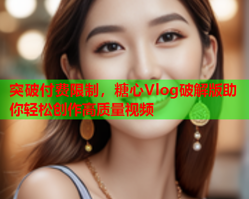 突破付费限制，糖心Vlog破解版助你轻松创作高质量视频