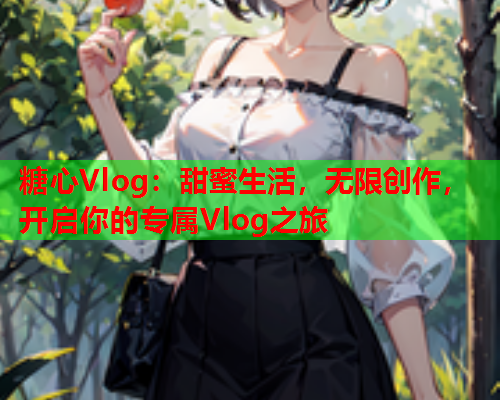 糖心Vlog：甜蜜生活，无限创作，开启你的专属Vlog之旅